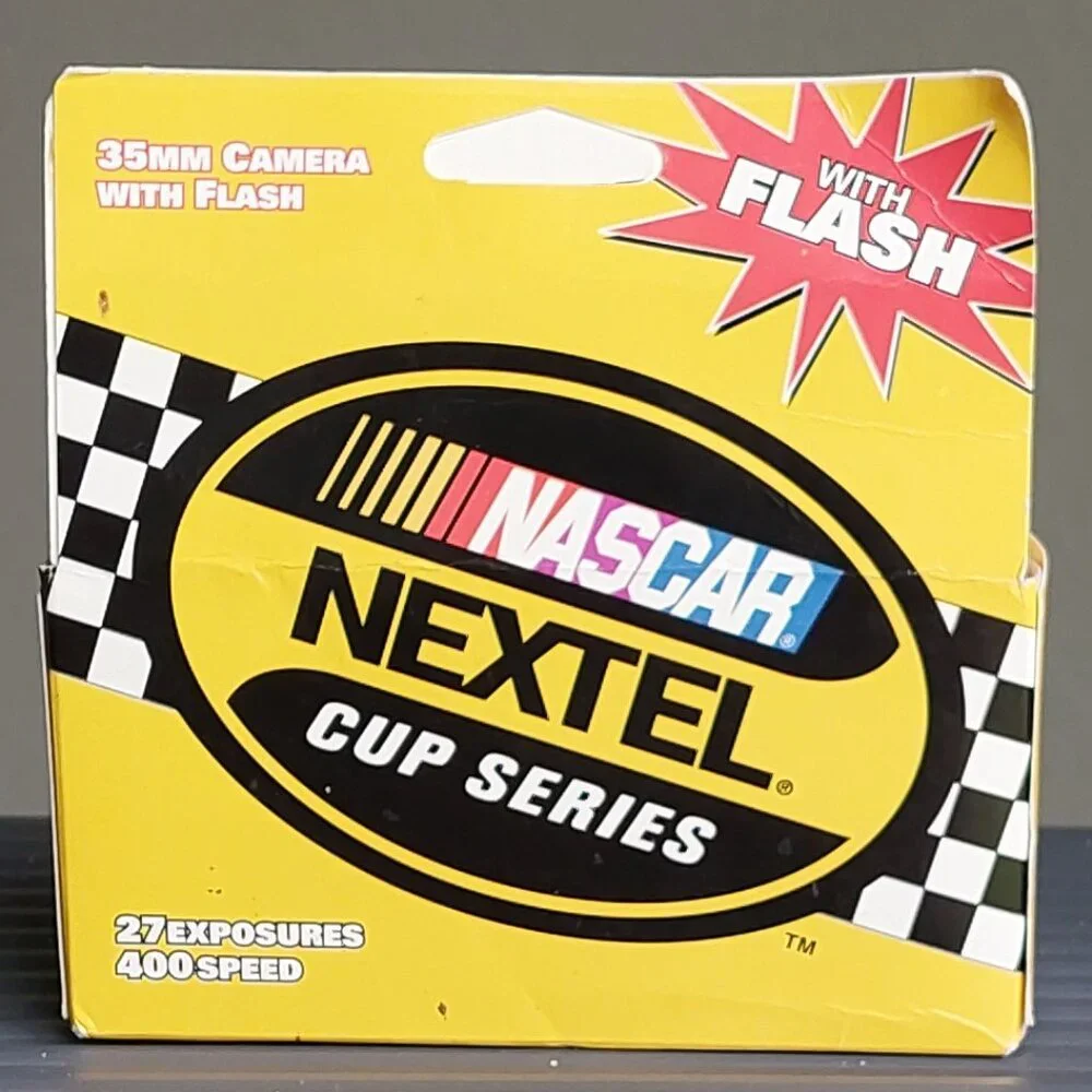 NASCAR Nextel Cup Series Set of 3Vintage Collectible Disposable Cameras